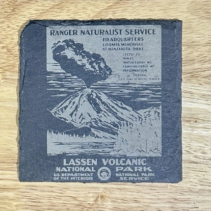 Engraved slate coaster example 6